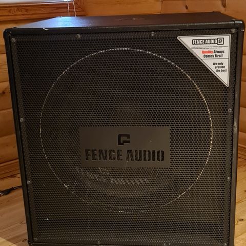 Fence Audio 21 aktiv subwoofer Gulv høyttalere 2x10 og effekt forsterker