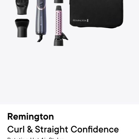 Remington Curl & Straight Confidence Rotating Hot Air Styler