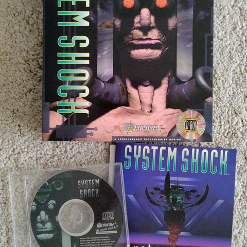 " System Shock Enhanced Edition" Pc  -1994 Looking Glass