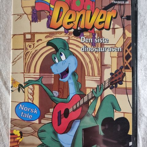 Denver Den siste dinosaurusen DVD norsk tale