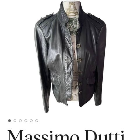 NY Skinnjakke fra Massimo Dutti