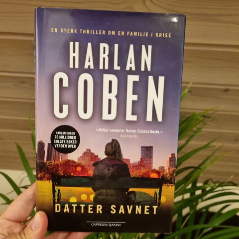 Datter savnet Av Harlan Coben. Innbundet! (fra 2020)