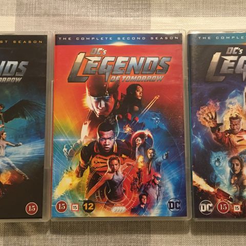 DC - Legends Of Tomorrow Sesong 1-3 (DVD)