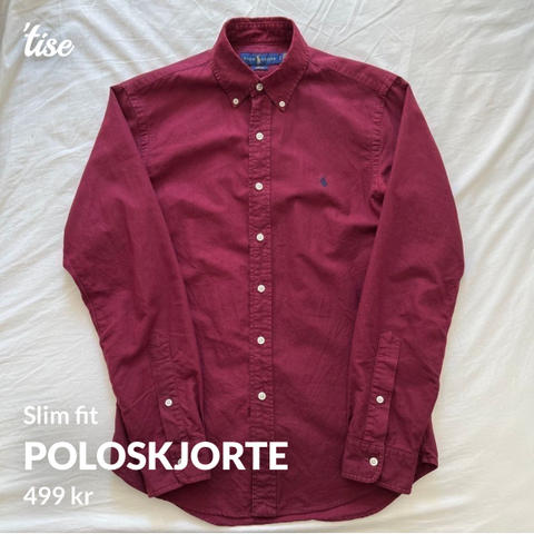 Polo-Skjorte – Slim Fit (S)