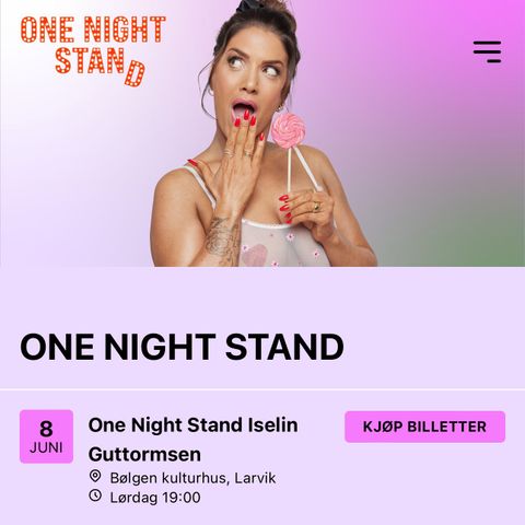 Billetter til Iselin Guttormsen show