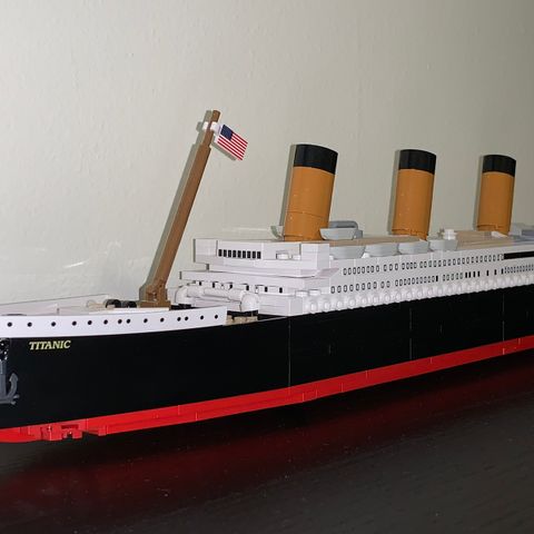 Titanic skipsmodell