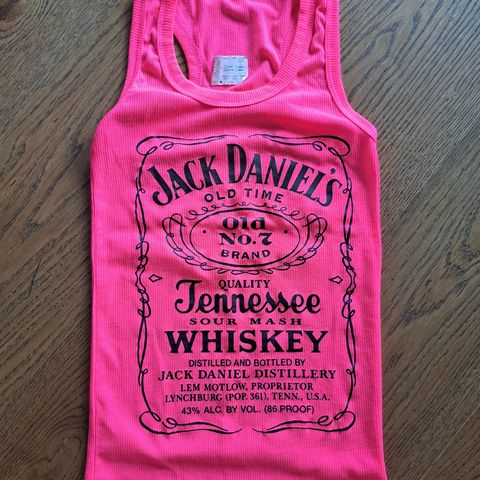 Jack Daniels tank topp