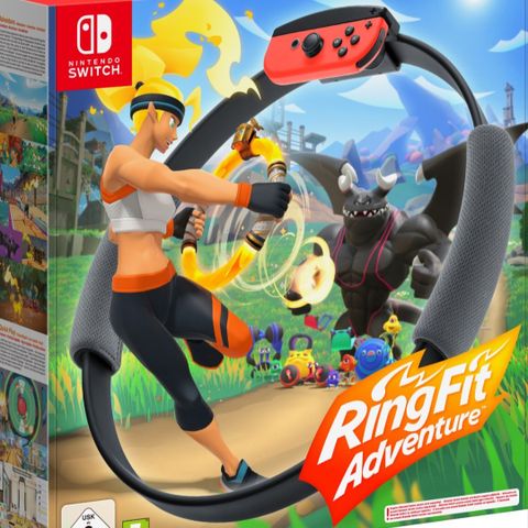 Ringfit adventure spill til  Nintendo switch