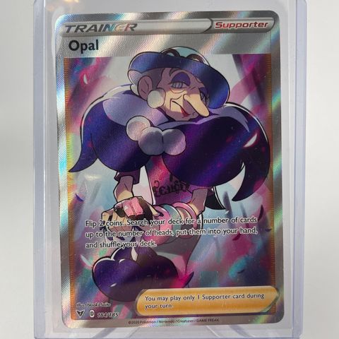 Pokemon - Opal - 184/185 - Vivid Voltage - Full Art Ultra Rare MINT