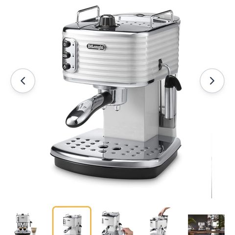 DēLonghi kaffemaskin, som ny! Brukt noen få ganger