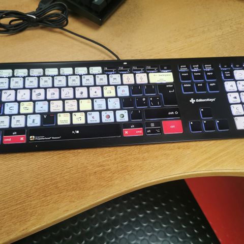 Editors keys Reason studios tastatur MAC/PC