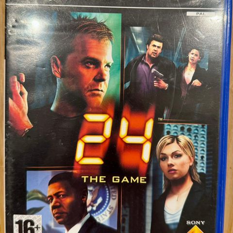 24 The Game PS2 spill (💥begge SOM NY!)