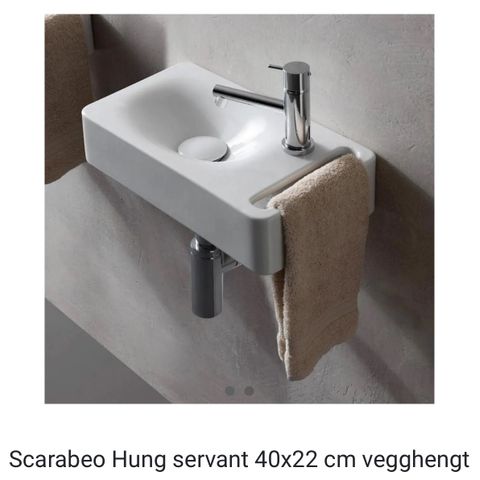 Scarabeo Hung servant 40x32