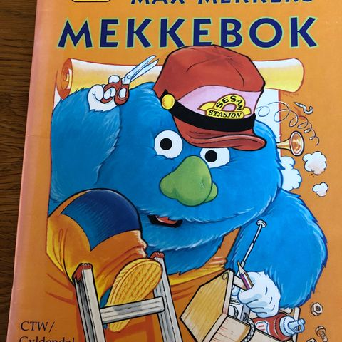 Max Mekkers mekkebok - aktivitetshefte - 1994