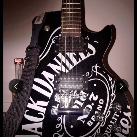 Limited edition Jack Daniels el gitar