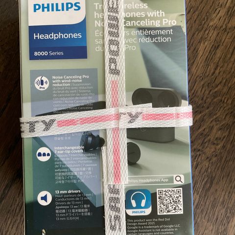 Ny Philips ørepropper+ powerbank 1177 +frak