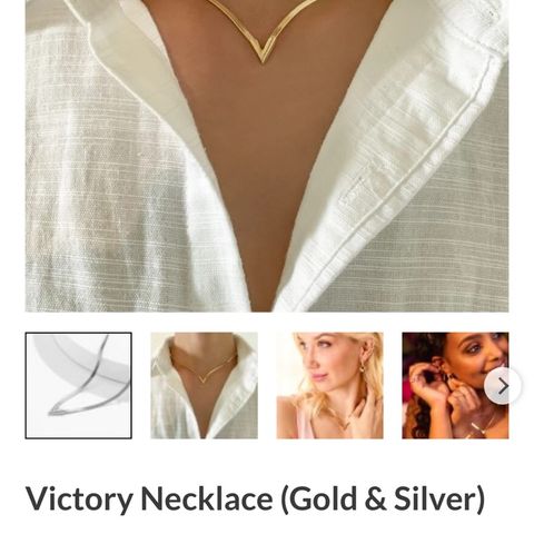 Victory Necklace fra Posh Piercing