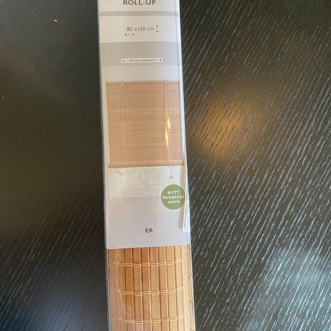 Bambus Roll-up gardin 80x160