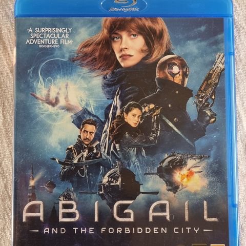 Abigail and the forbidden city Blu-ray norsk tekst ripefri