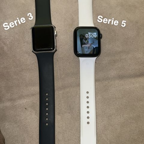 Apple Watch serie 3 og 5