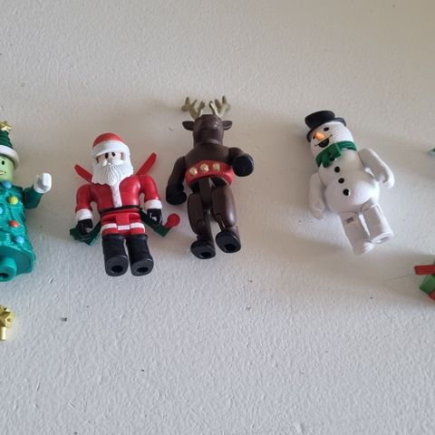 Roblox julefigurer. Fine til adventskalender