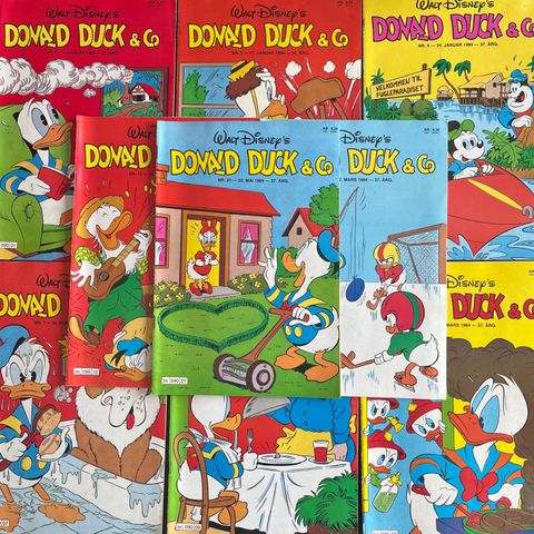 Donald Duck & Co blader 1984