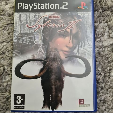 Syberia 2 til ps2 selges.