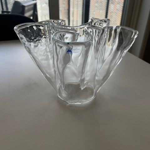 Magnor Glassverk tulipanvase