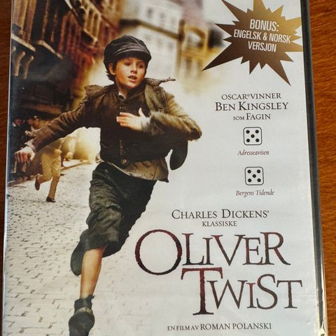 Oliver Twist DVD 🚨FORSEGLET