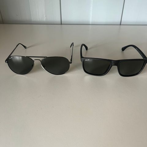 2 stk Polar briller super polarized