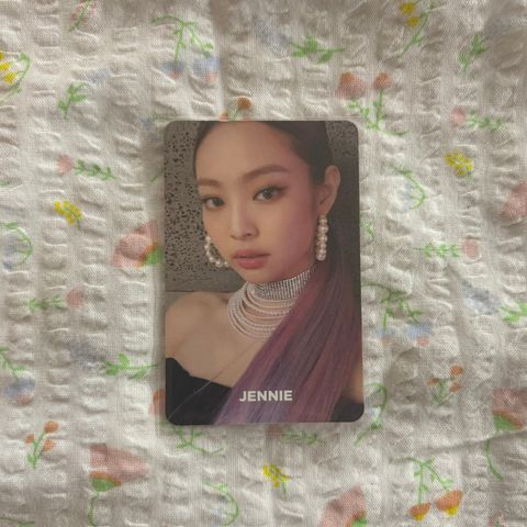 BLACKPINK Jennie Square Up photocard