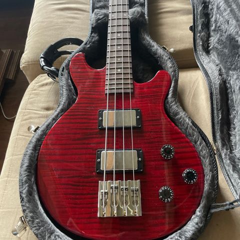 Gibson USA Les Paul Double Cut Bass Black Cherry Electric Bass Guitar