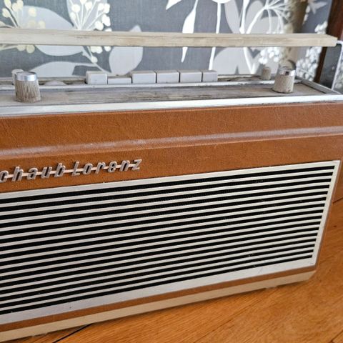 Lekker gammel Radio Sohaub Lorenz