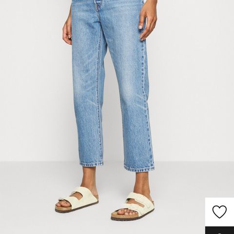 501 crop jeans straight leg