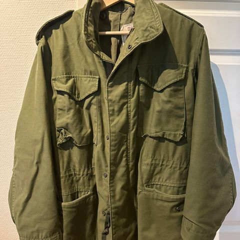 Vintage, original M65 millitær jakke