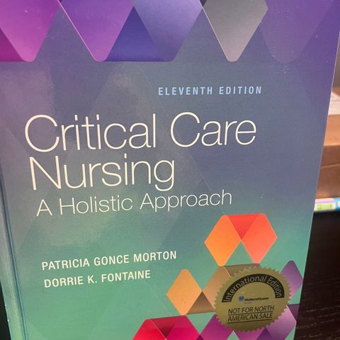 Critical care nursing- a holistic approach