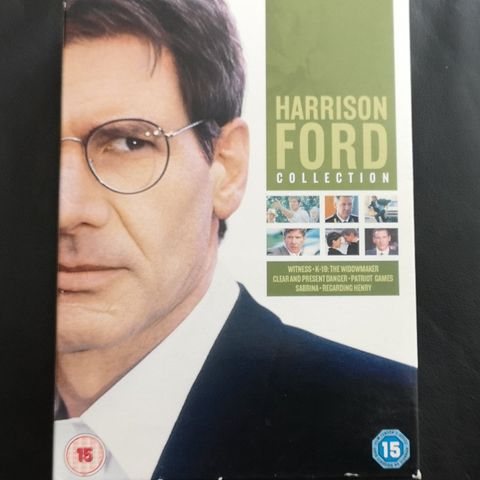 Harrison Ford collection på DVD