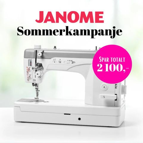 Kampanje! Janome HD9 Professional