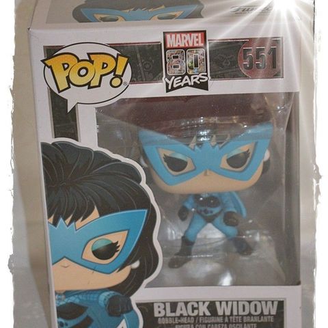 ~~~ Funko Pop figurer "Marvel 80 Years - Black Widow" ~~~