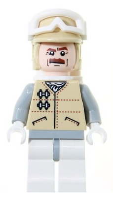 Lego Star Wars Hoth rebel trooper (3 stk)