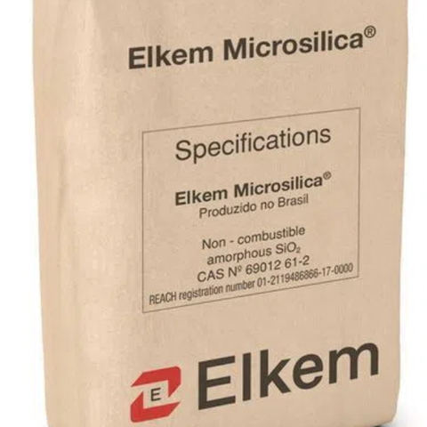 Microsilica 25kg og Superplasticizer  for supersterk betong >70MPa