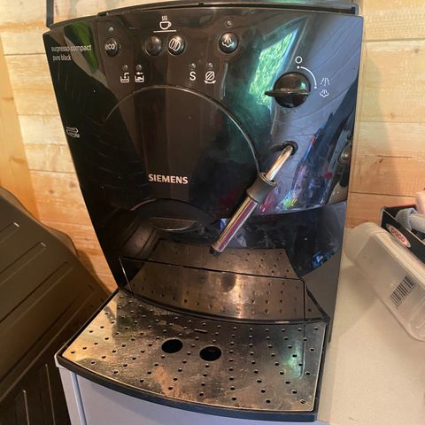 kaffemaskin  Siemens for reservedeler fungerer ikke