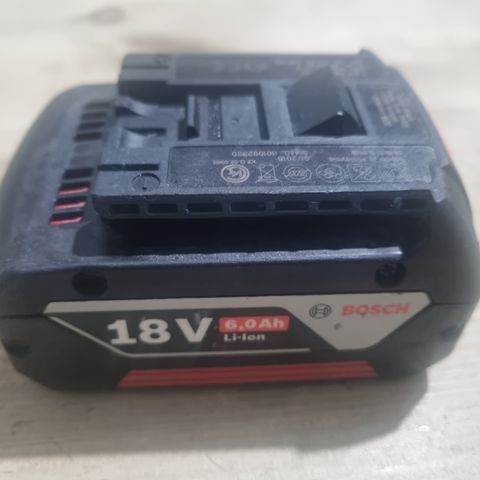 Bosch GBA 18V 6.0 Ah Batteri