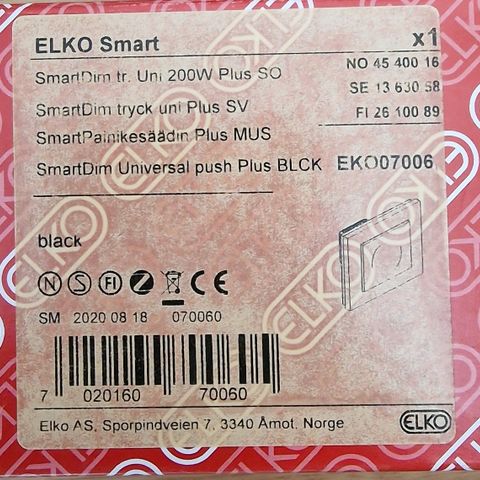 Elko Smart Dimmer