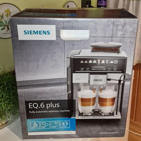 Kaffemaskin Siemens EQ.6 pluss (2-kopp)
