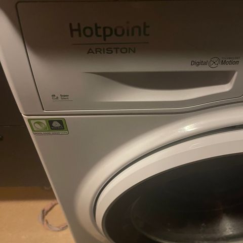 Hotpoinr ariston vaskemaskin