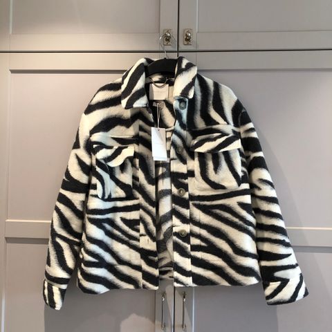Rich & Royal Zebra jakke dame str 38 ny ubrukt (hentes/sendes)