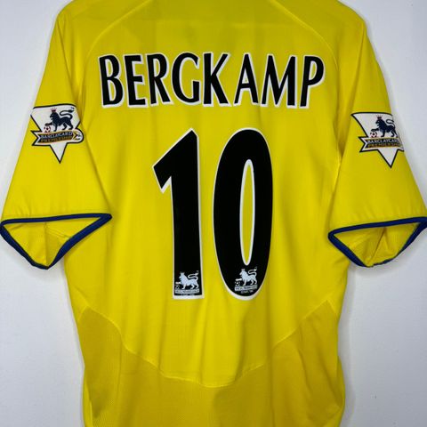 Arsenal 03-04 Bergkamp fotballdrakt
