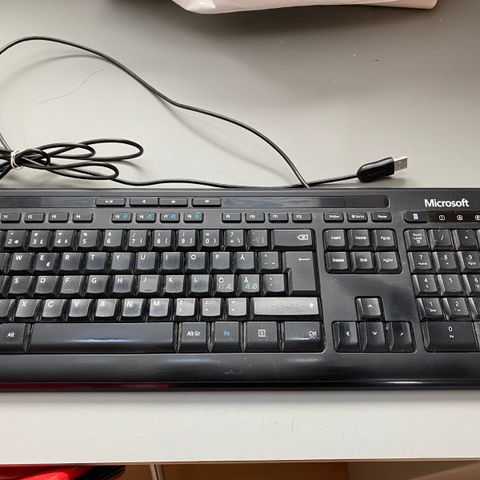 Microsoft tastatur