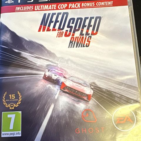 Playstation 3 - Need for speed rivals